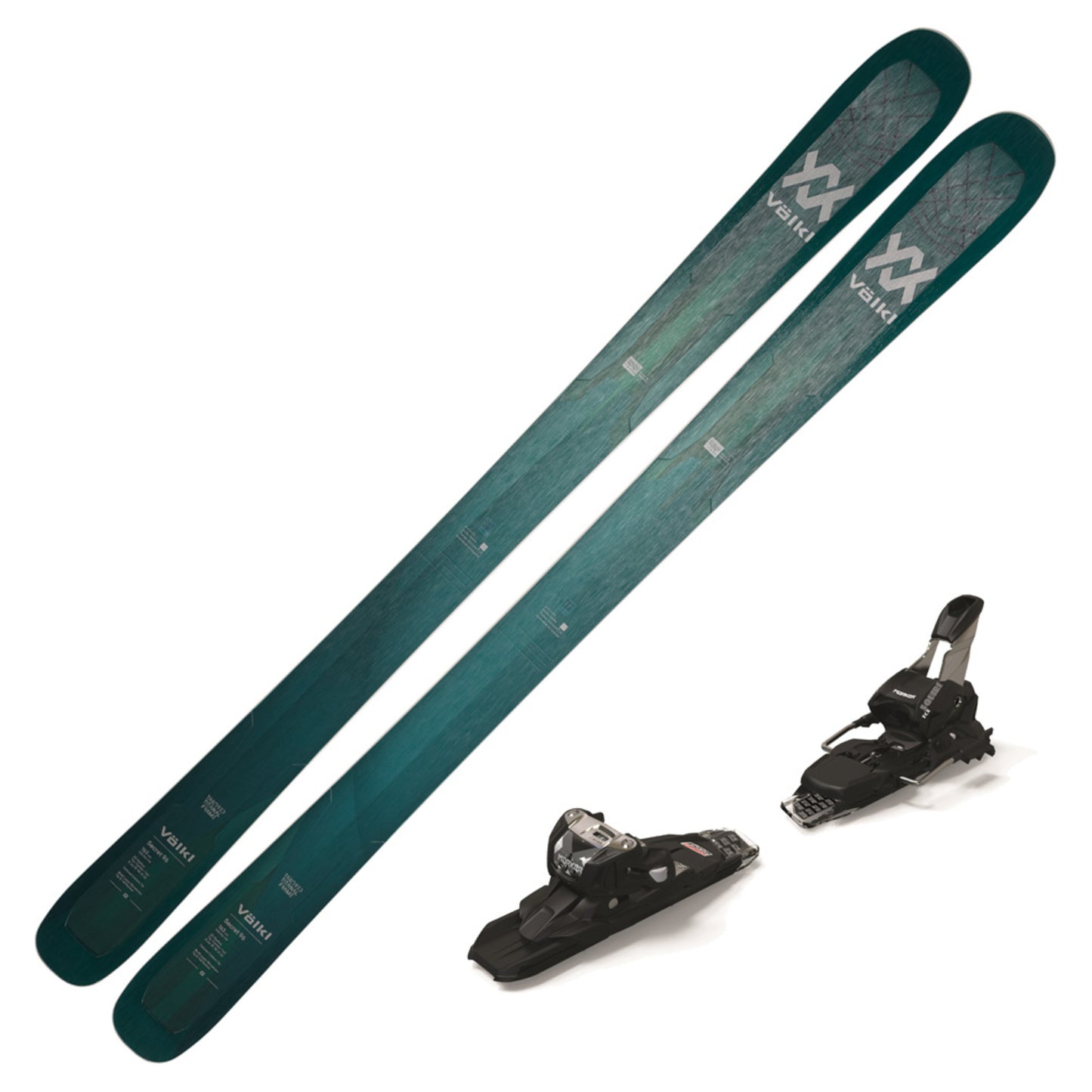 2023 Volkl Secret 96 DEMO Skis w/ Marker Squire 11 TCX DEMO Bindings - 163