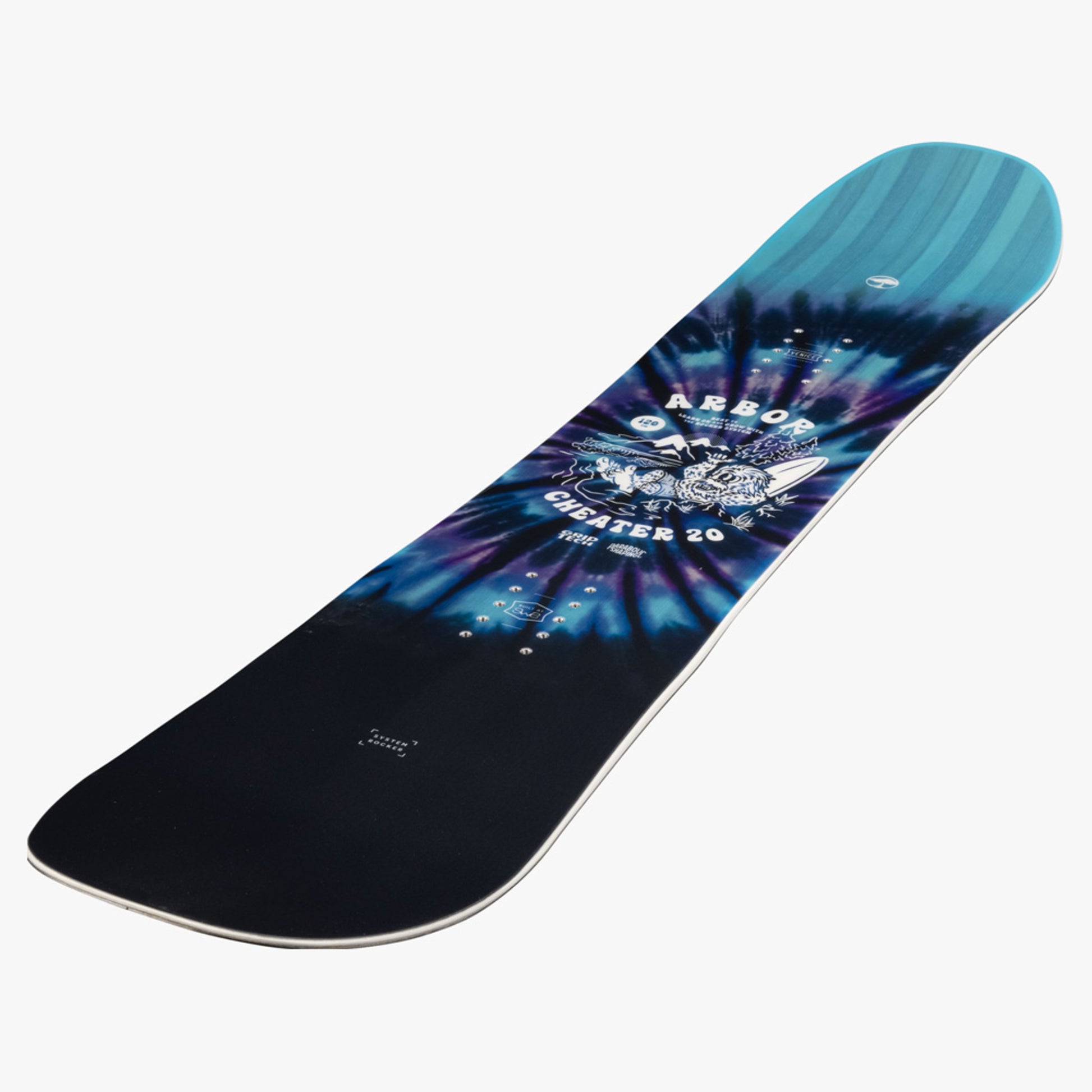 2024 Arbor Cheater Rocker Junior Snowboard - 140