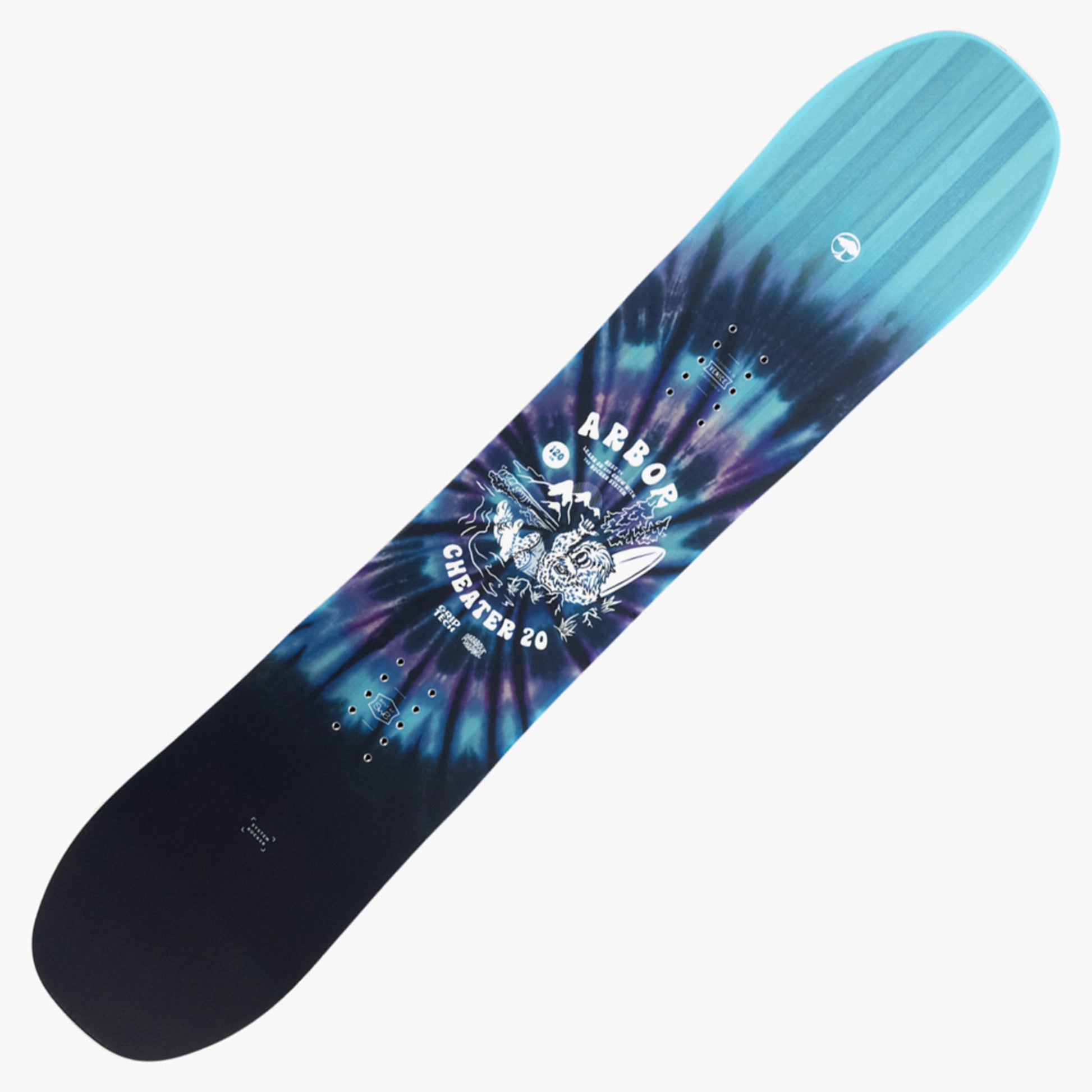2024 Arbor Cheater Rocker Junior Snowboard - 140