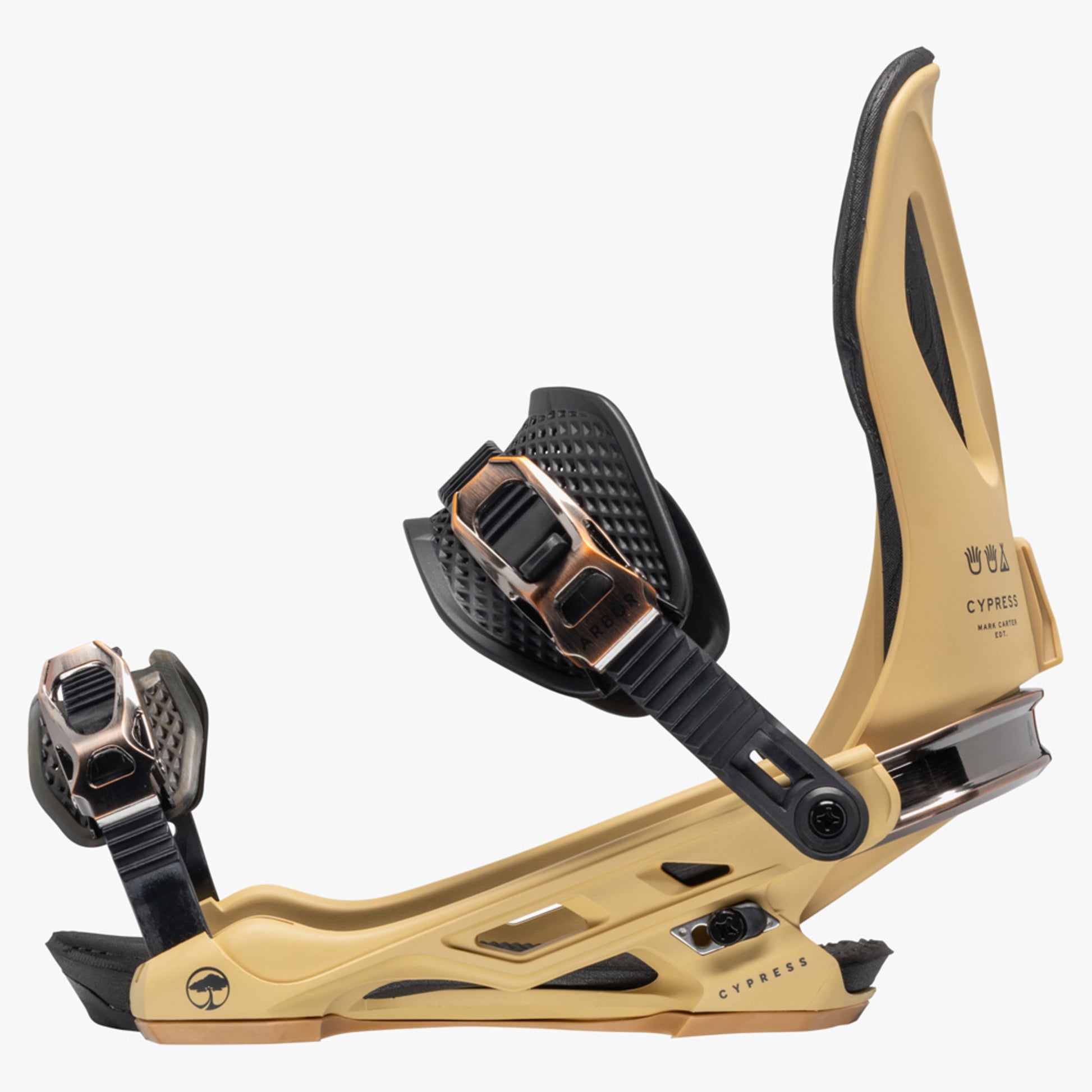 2024 Arbor Cypress Snowboard Bindings - MARK CARTER EDITION - L XL