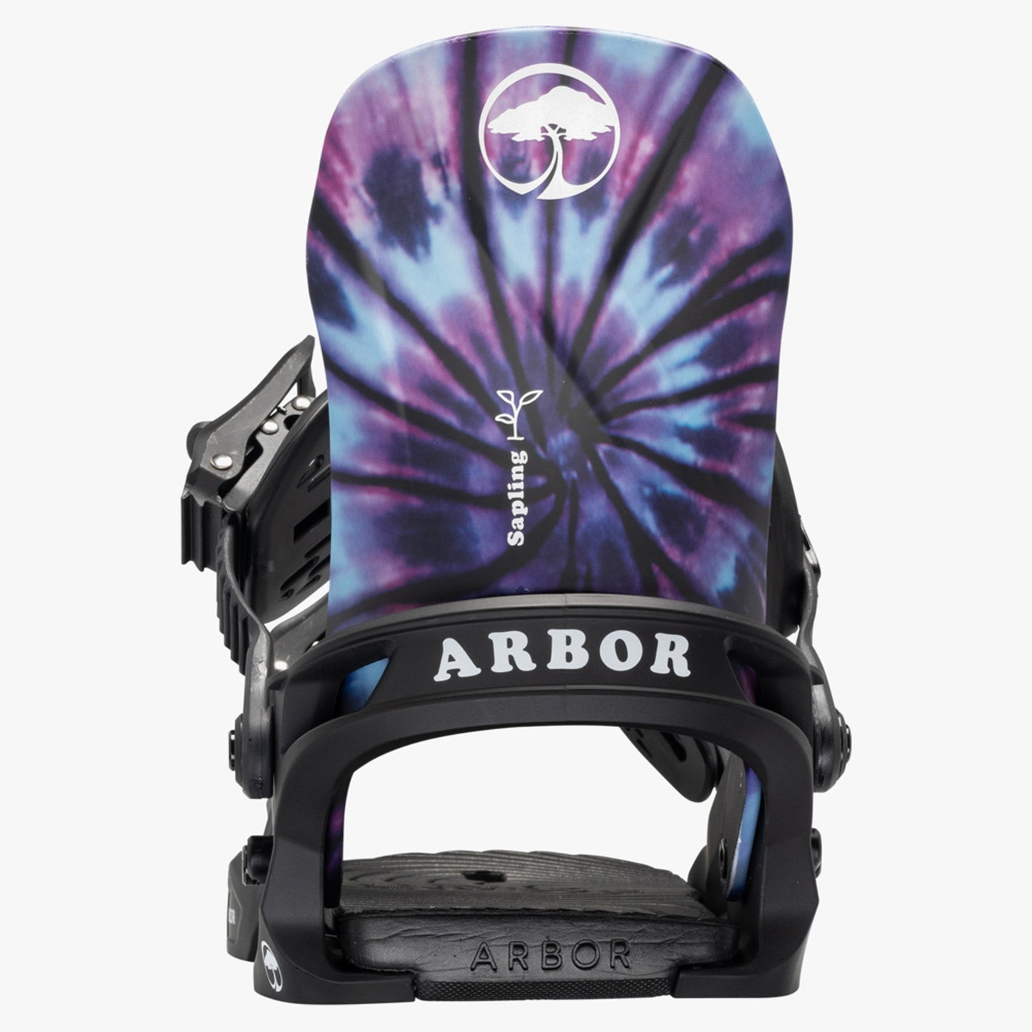 2024 Arbor Sapling Junior Snowboard Bindings - BLACK - S M