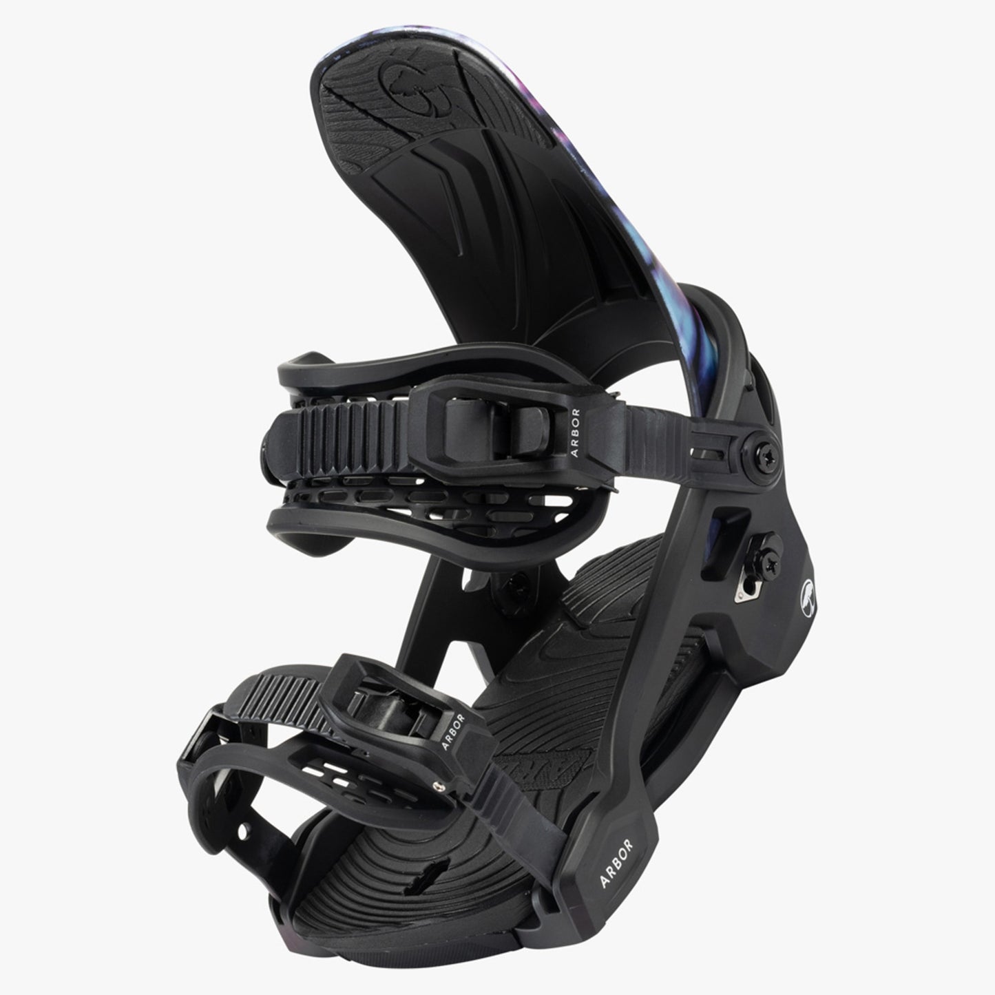 2024 Arbor Sapling Junior Snowboard Bindings - BLACK - S M