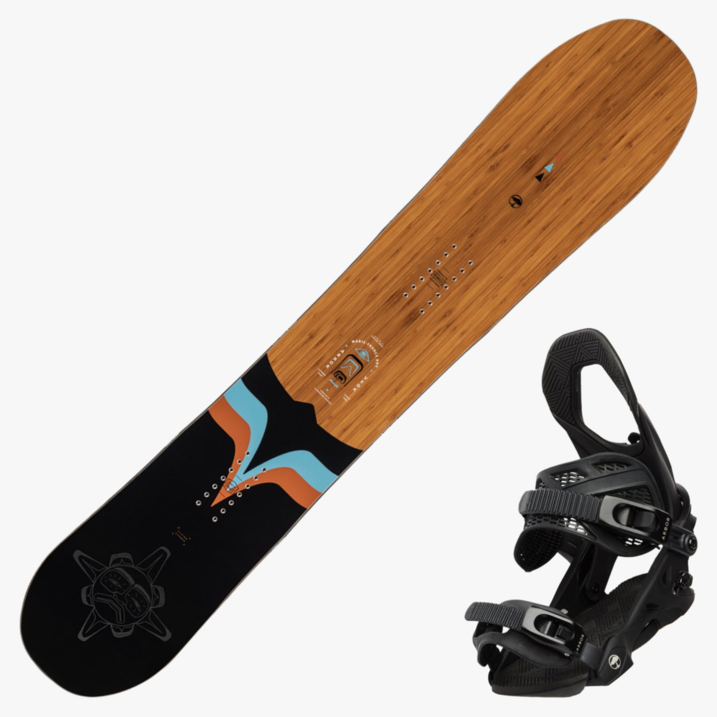 2024 Arbor Veda Camber Women's Snowboard w/ Sequoia Bindings