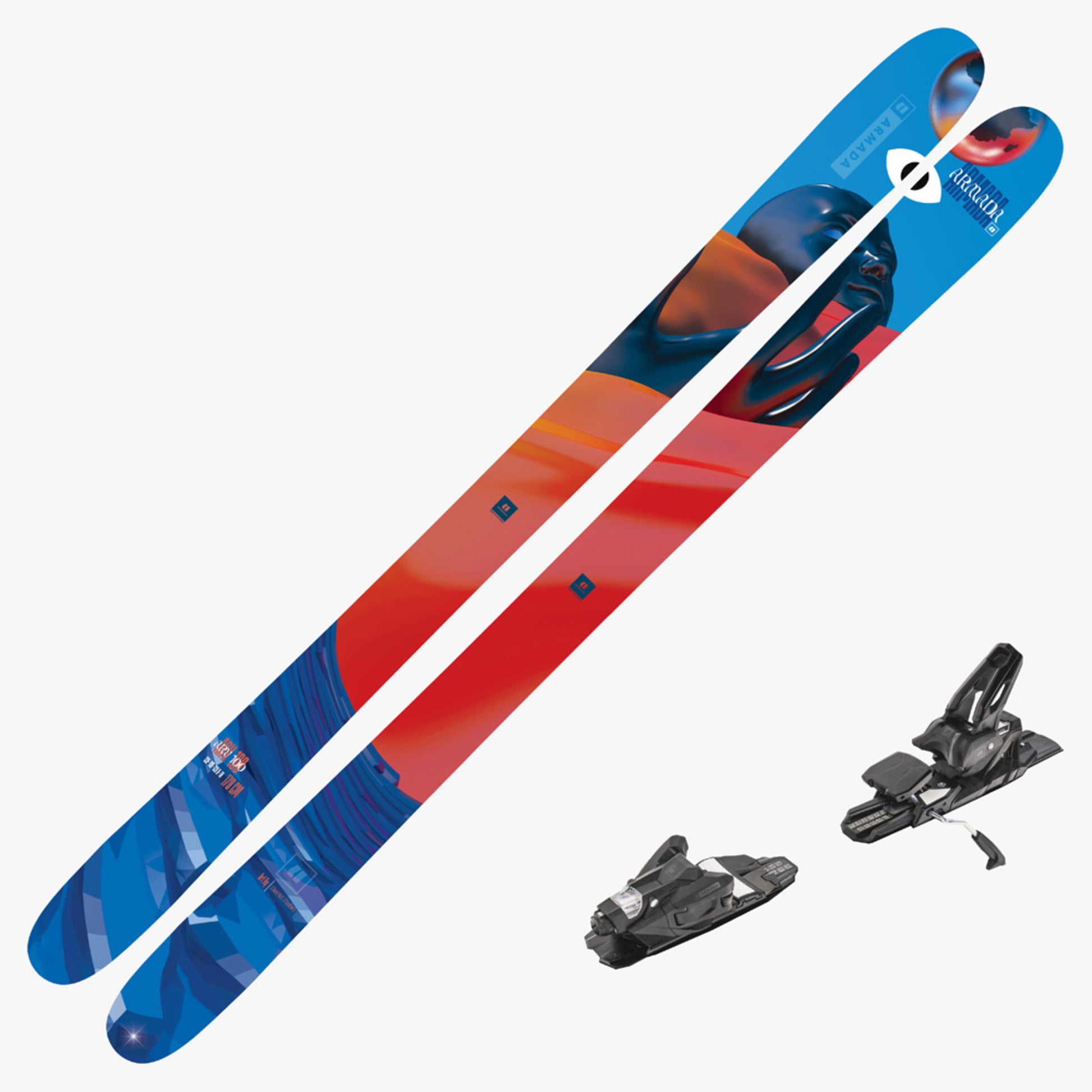 2024 Armada ARV 100 DEMO Skis w/ Strive 13 DEMO Bi - 186