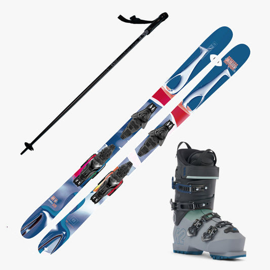 2024 Armada ARV 84 R Skis with K2 Reverb Boots and Poles