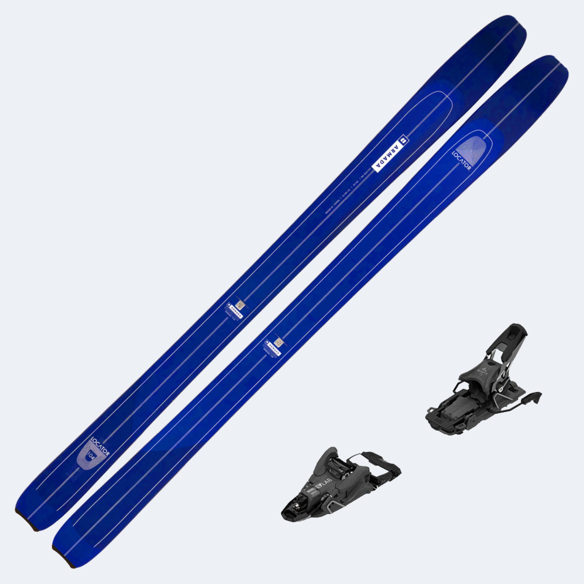 2024 Armada Locator 104 Skis w/ Salomon Shift 13 Bindings
