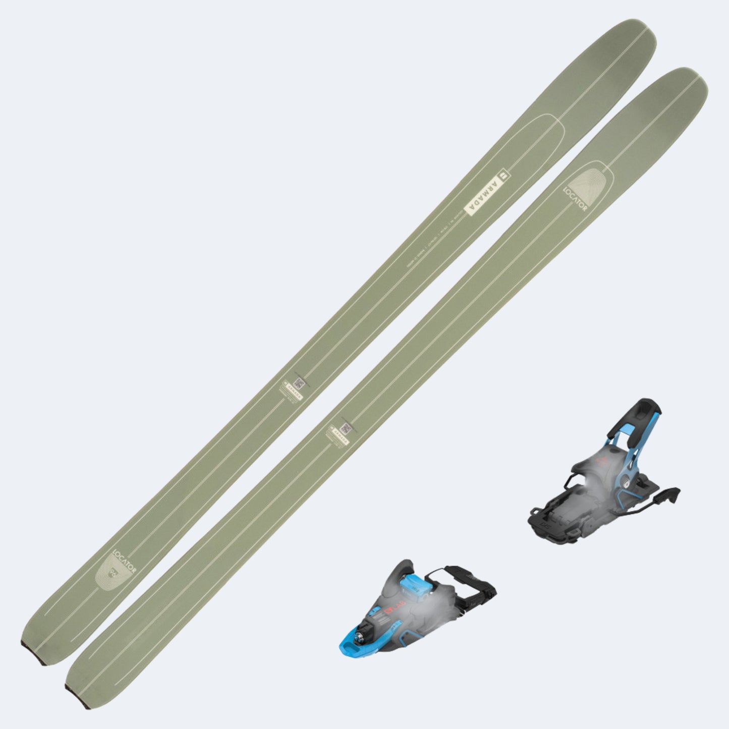 2024 Armada Locator 96 Skis with Salomon S/Lab Shift MNC 13 Bindings