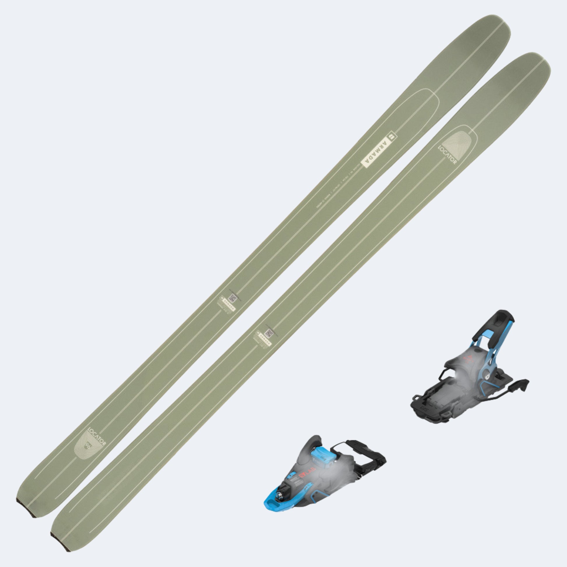 2024 Armada Locator 96 Skis with Salomon S/Lab Shift MNC 13 Bindings