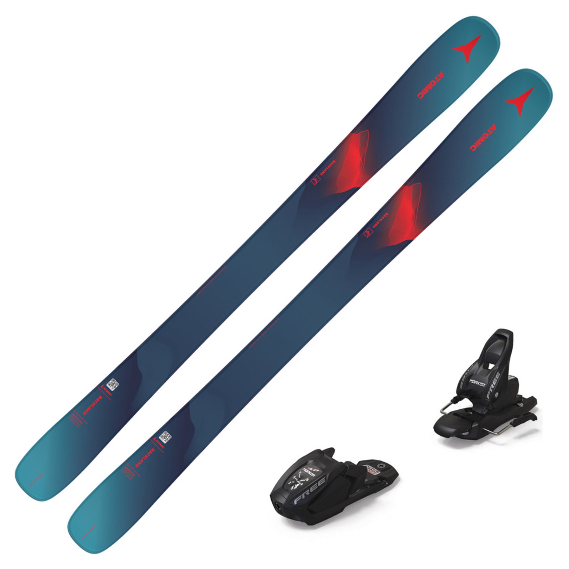 2024 Atomic Backland Jr Skis w/ Marker M 7 Free Bi - 150