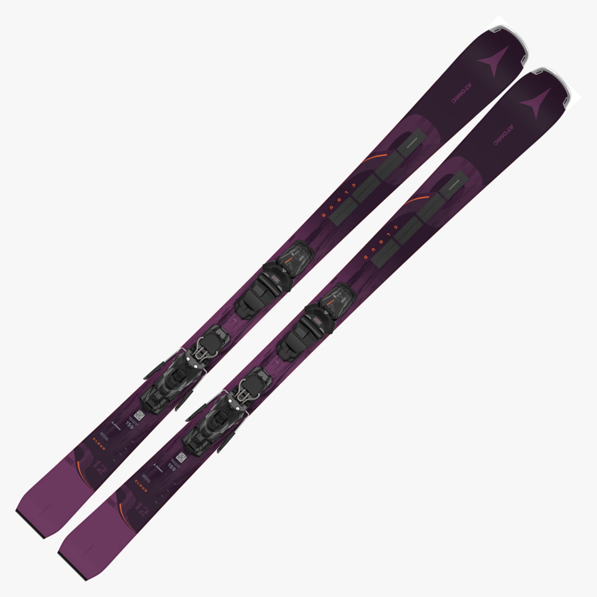 2024 Atomic Cloud Q12 Revoshock C Skis w/ M 10 GW Bindings - 166