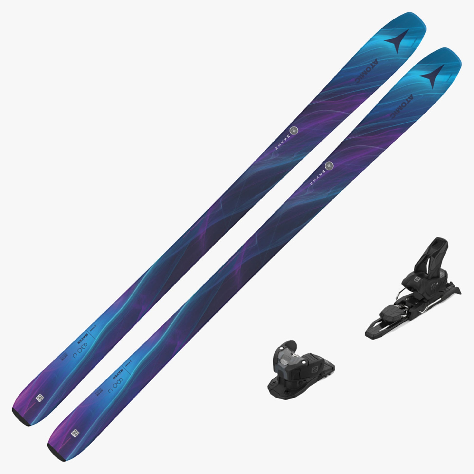 2024 Atomic Maven 86 C Women's Skis w/ Salomon Warden 11 MNC Bindingss