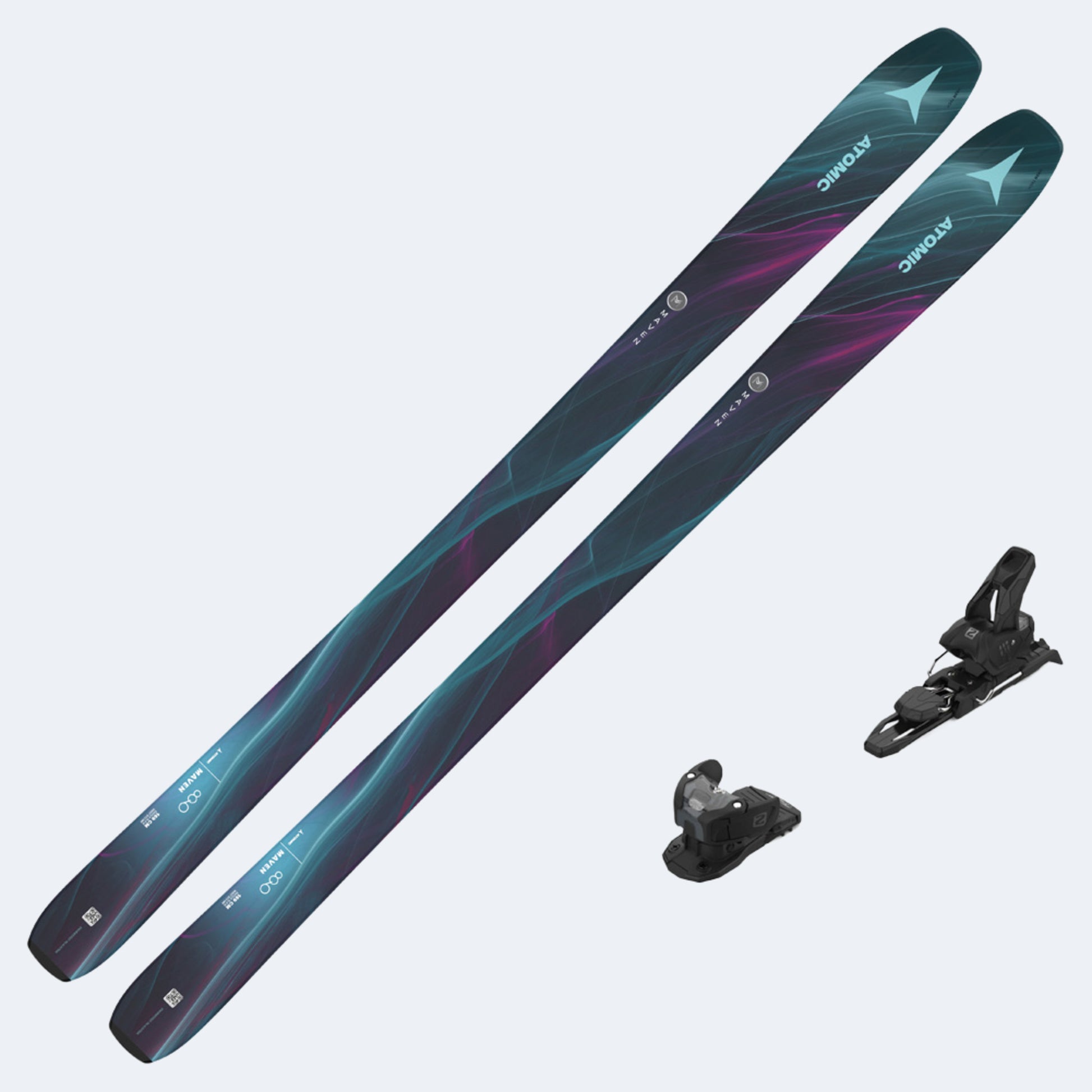 2024 Atomic Maven 86 Women's Skis w/ Salomon Warden 11 MNC Bindingss