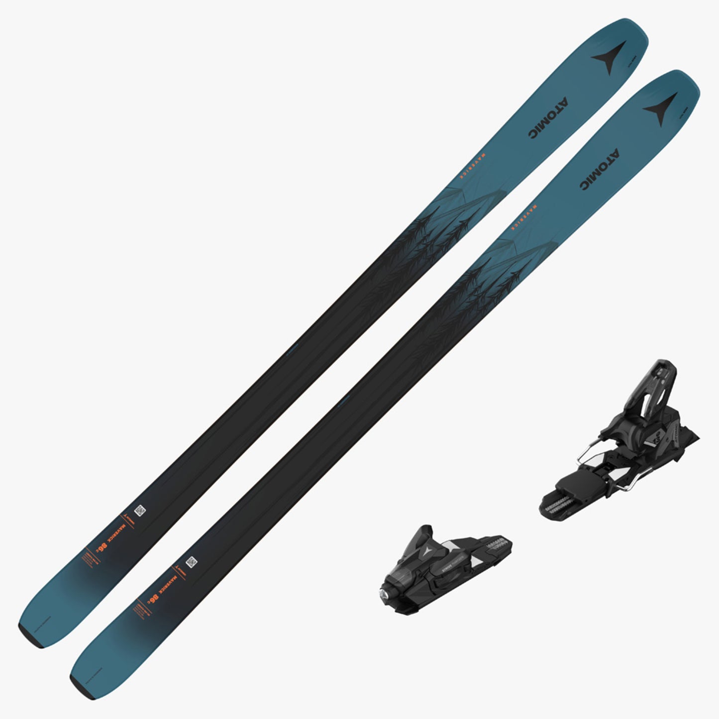 2024 Atomic Maverick 86 C DEMO Skis w/ Strive 13 G - 184