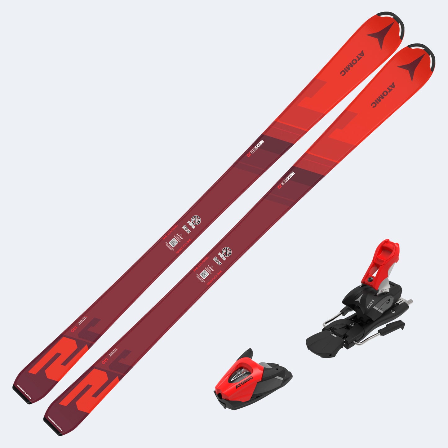 2024 Atomic Redster J2 Skis with Atomic undefined Bindings