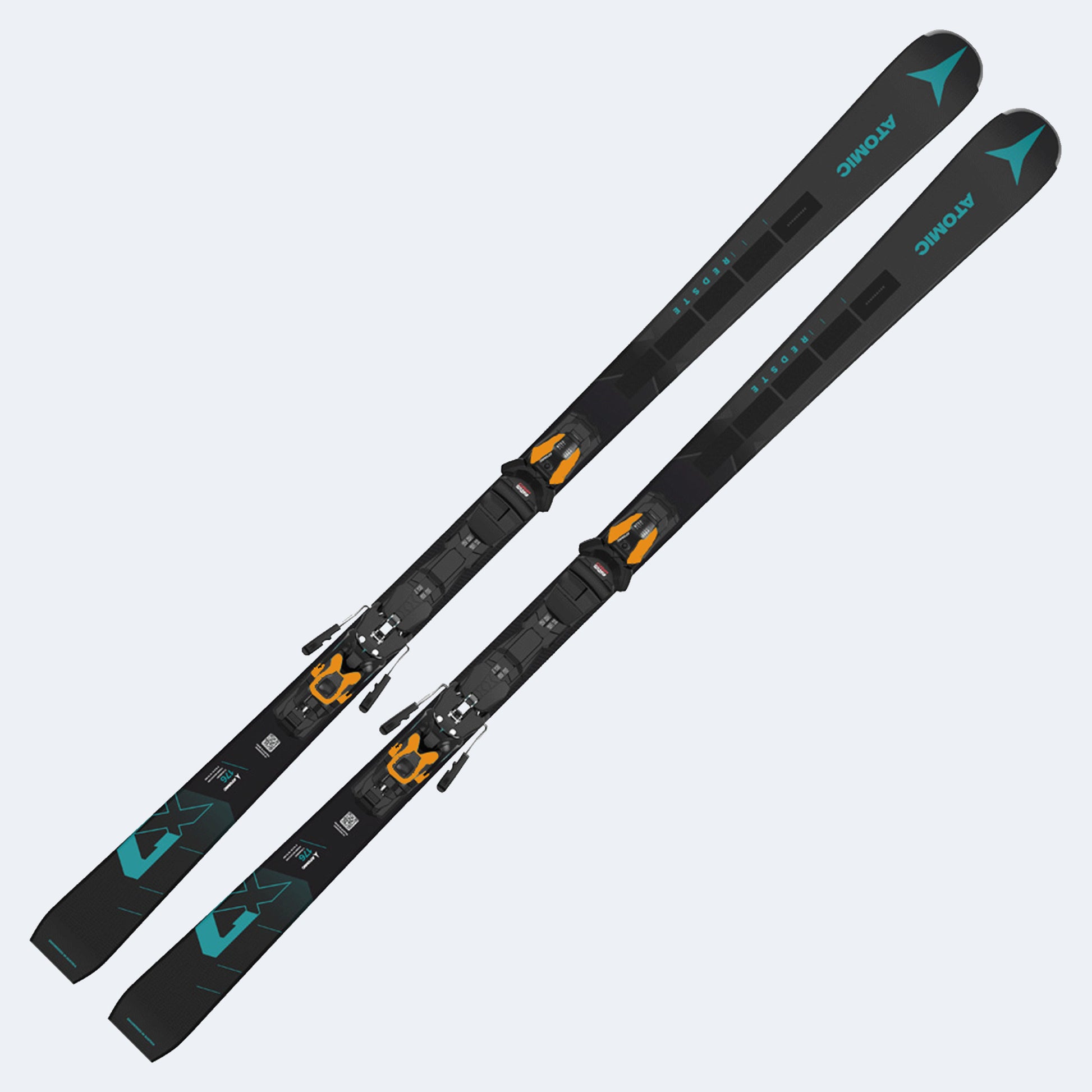 2025 Atomic Redster X7 Revoshock C Skis w M 12 GW Black/Orange Bindings