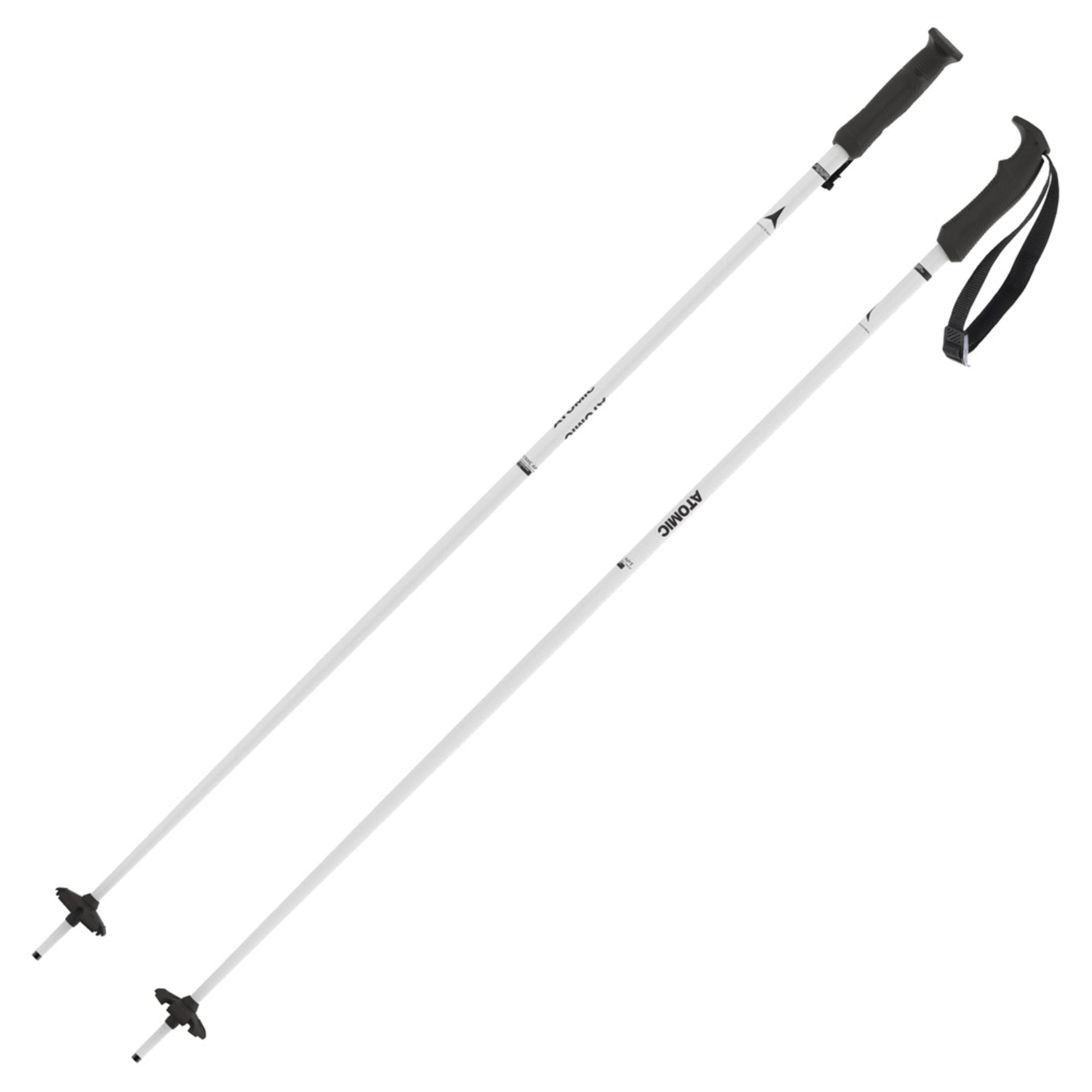 2024 Atomic Women's Cloud Ski Poles - WHITE - 48" / 120CM