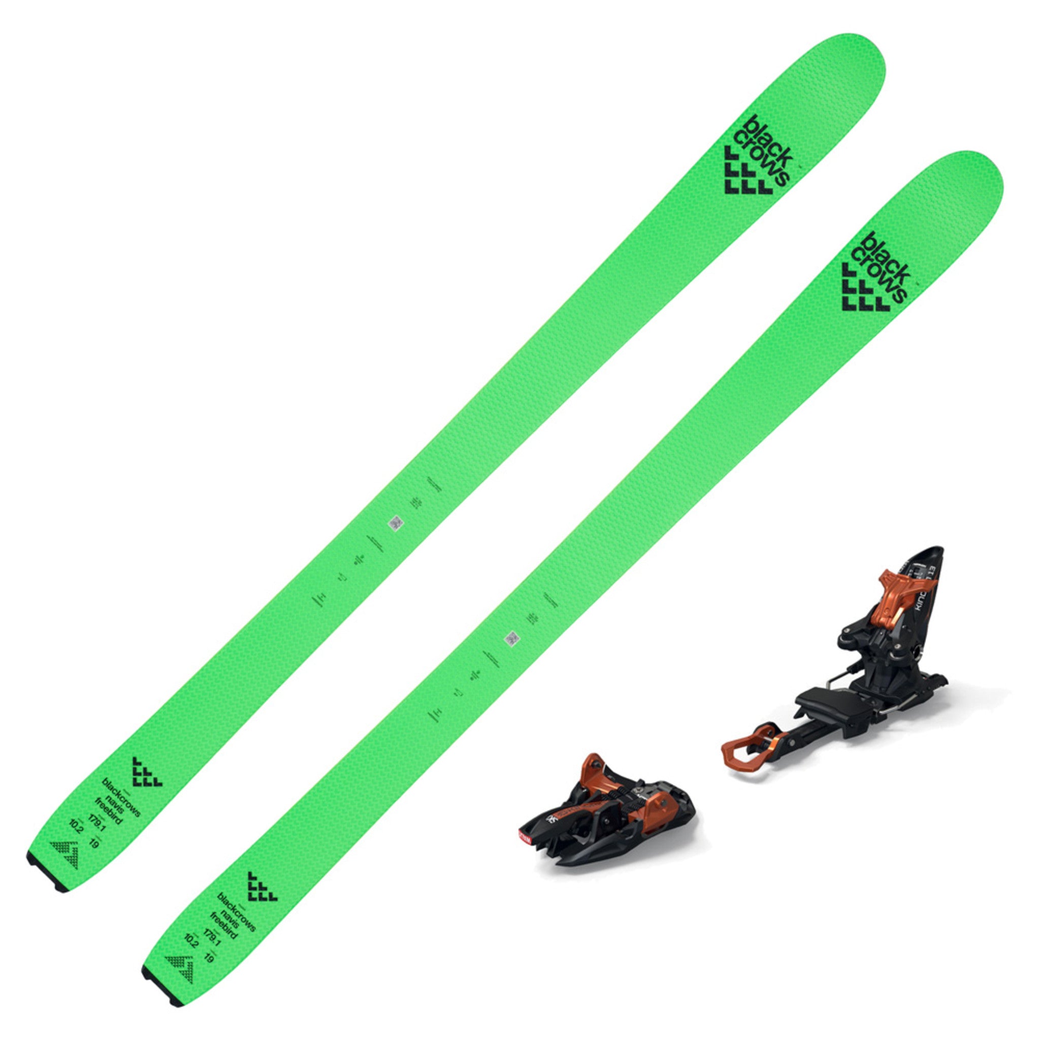 2024 Black Crows Navis Freebird Skis w/ Salomon S/Lab Shift MNC 13 Bin