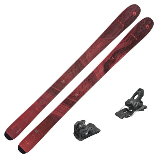 2024 Blizzard Black Pearl 97 Women's Skis with Salomon Strive 12 Bindings