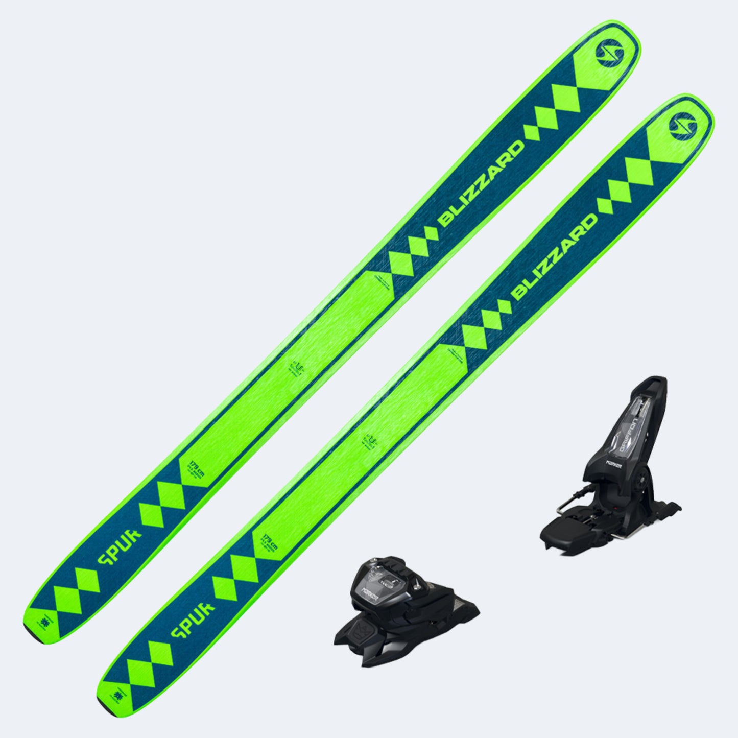 2024 Blizzard Spur 127 Skis w/ Marker Griffon 13 ID Bindings
