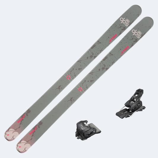 2025 DPS Koala 103 Skis with Tyrolia Attack 14 GW Bindings