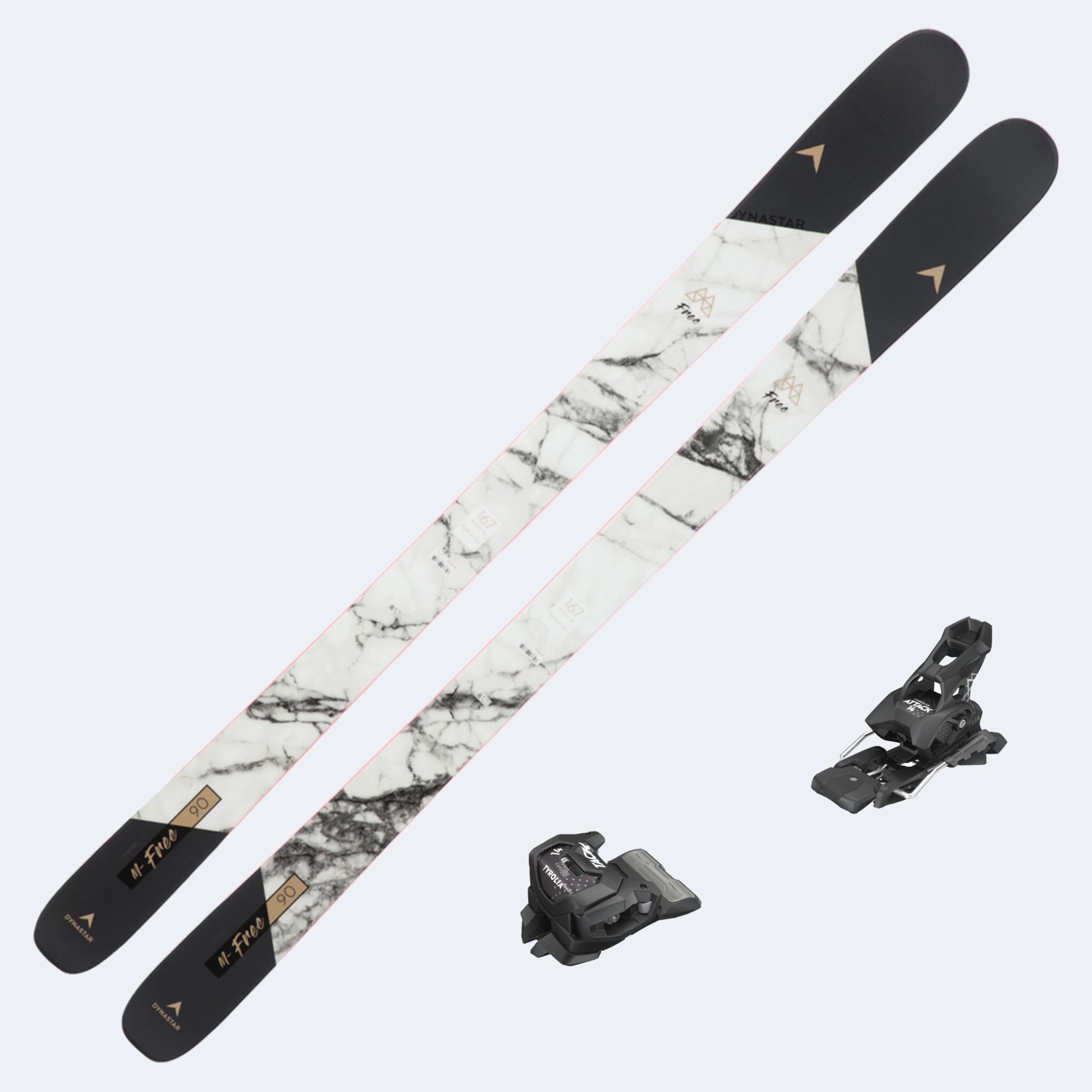 2024 Dynastar M-Free 90 Open Ski with Tyrolia Attack 14 GW Bindings