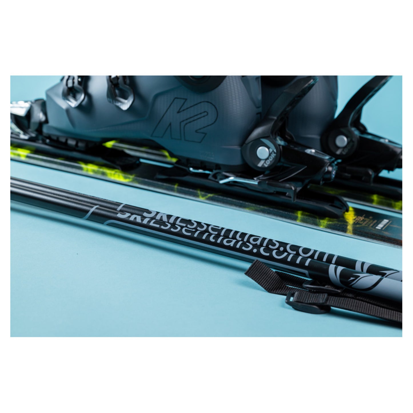 2024 Dynastar M-Menace 80 Junior Skis with K2 BFC 80 Boots and Poles