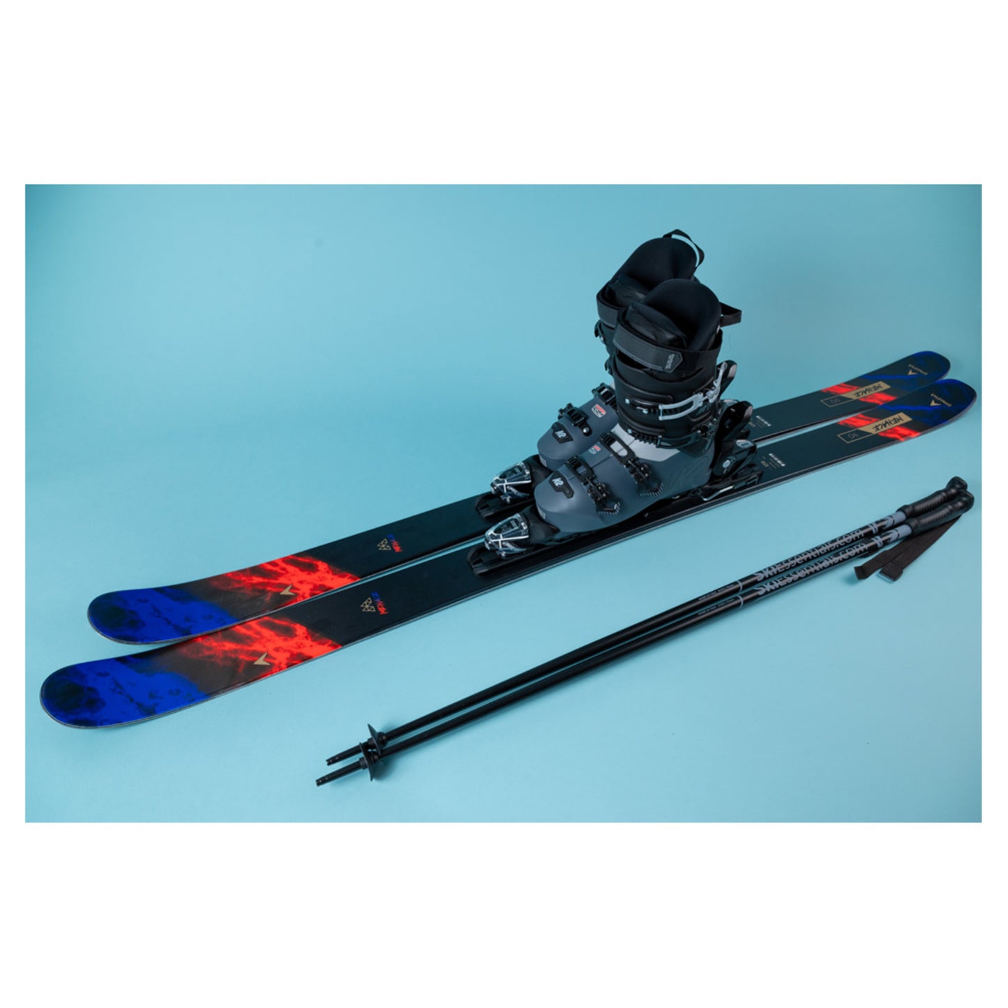 2024 Dynastar Menace 90 Skis w K2 BFC 80 Boot and Poles Ski Essentials