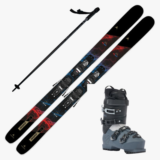 2024 Dynastar Menace 90 Junior Skis with K2 BFC 80 Boots and Poles