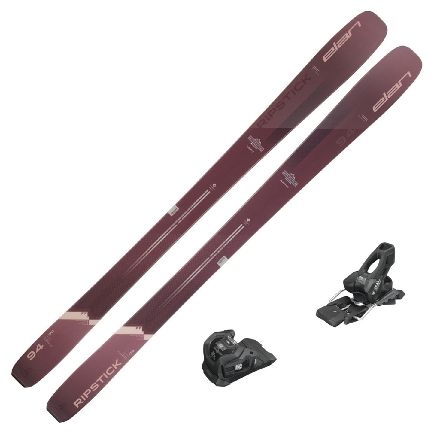 2024 Elan Ripstick 94 Women's Skis with Tyrolia Attack LYT 11 GW Bindings