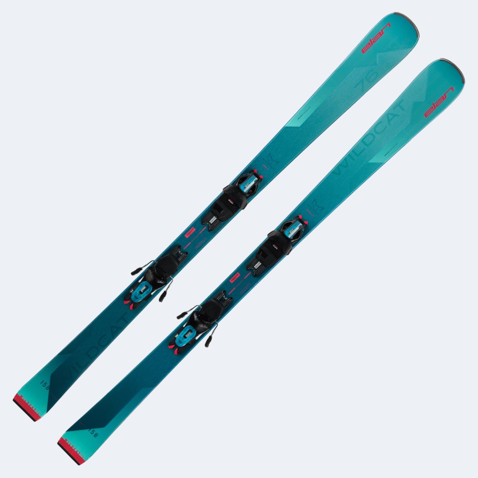 2024 Elan Wildcat 76 LS Ski w/ EL 9.0 GW Bindings