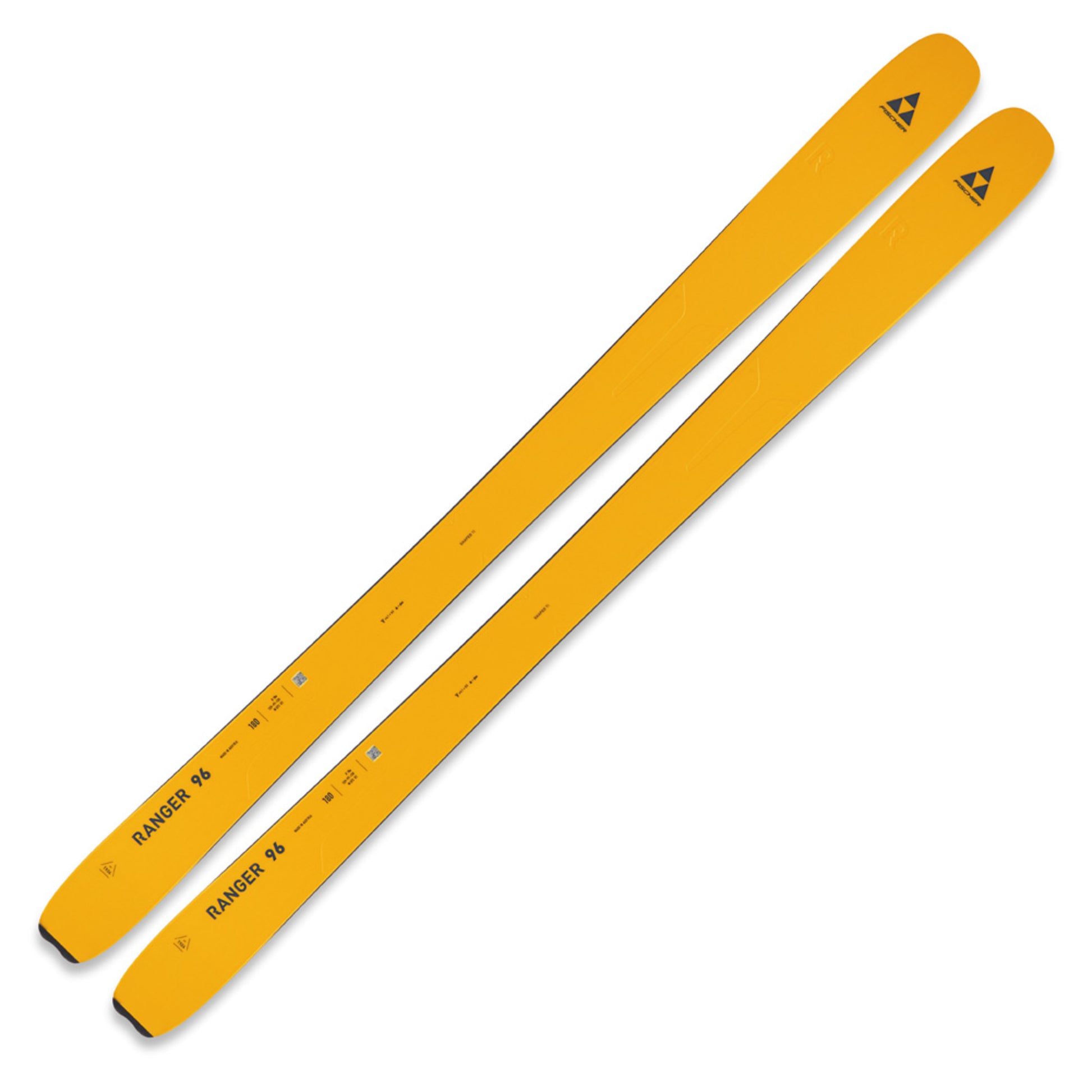 2024 Fischer Ranger 96 Skis - YELLOW - 159