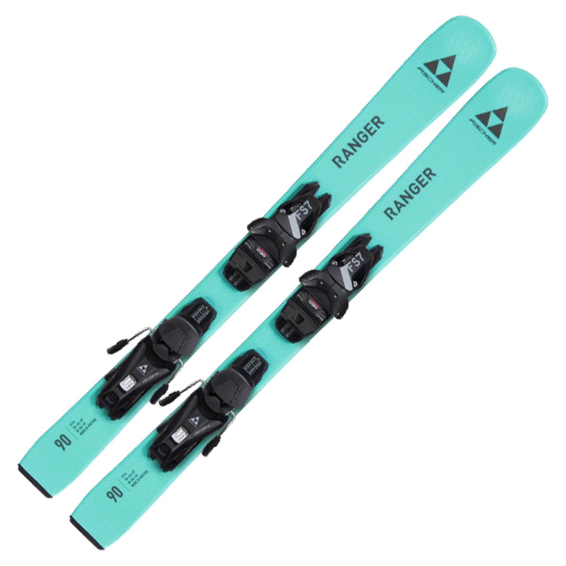 2024 Fischer Ranger Jr. Skis w/ FS GW CA Bindings - 140