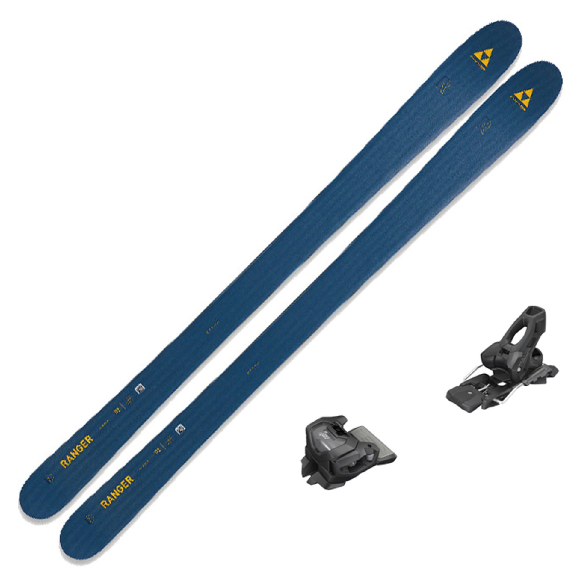 2024 Fischer Ranger Skis w/ Marker Squire 11 Bindingss - BLUE - 182