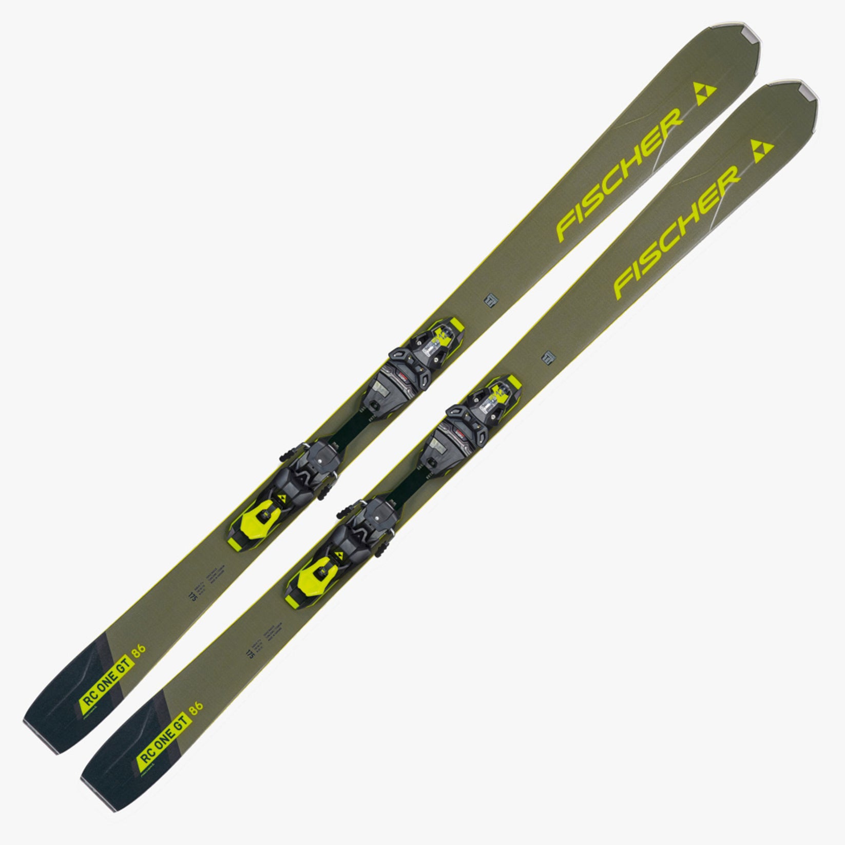 2024 Fischer RC One 86 GT Ski w Protector 13 GW Binding Ski Essentials