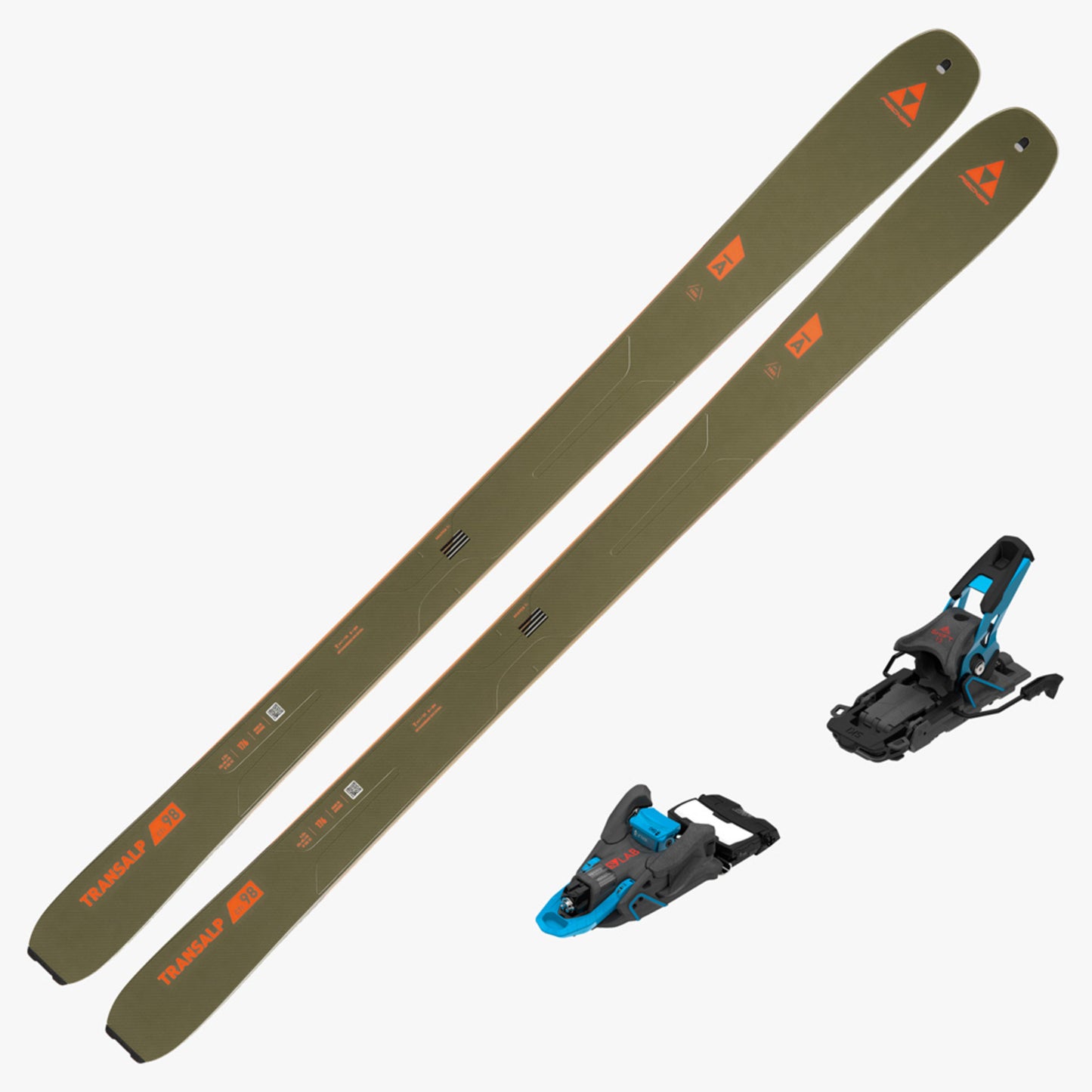 2024 Fischer Transalp 98 CTi Ski w/ Salomon S/Lab Shift MNC 13 Bindings - 176