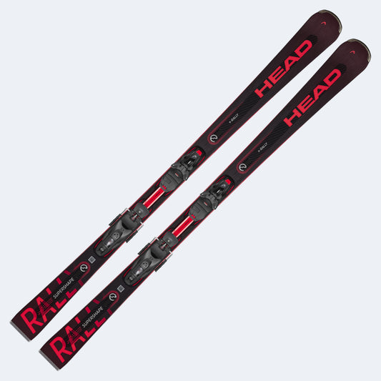 2024 Head Supershape E-Rally Skis w Protector PR13 GW Bindings