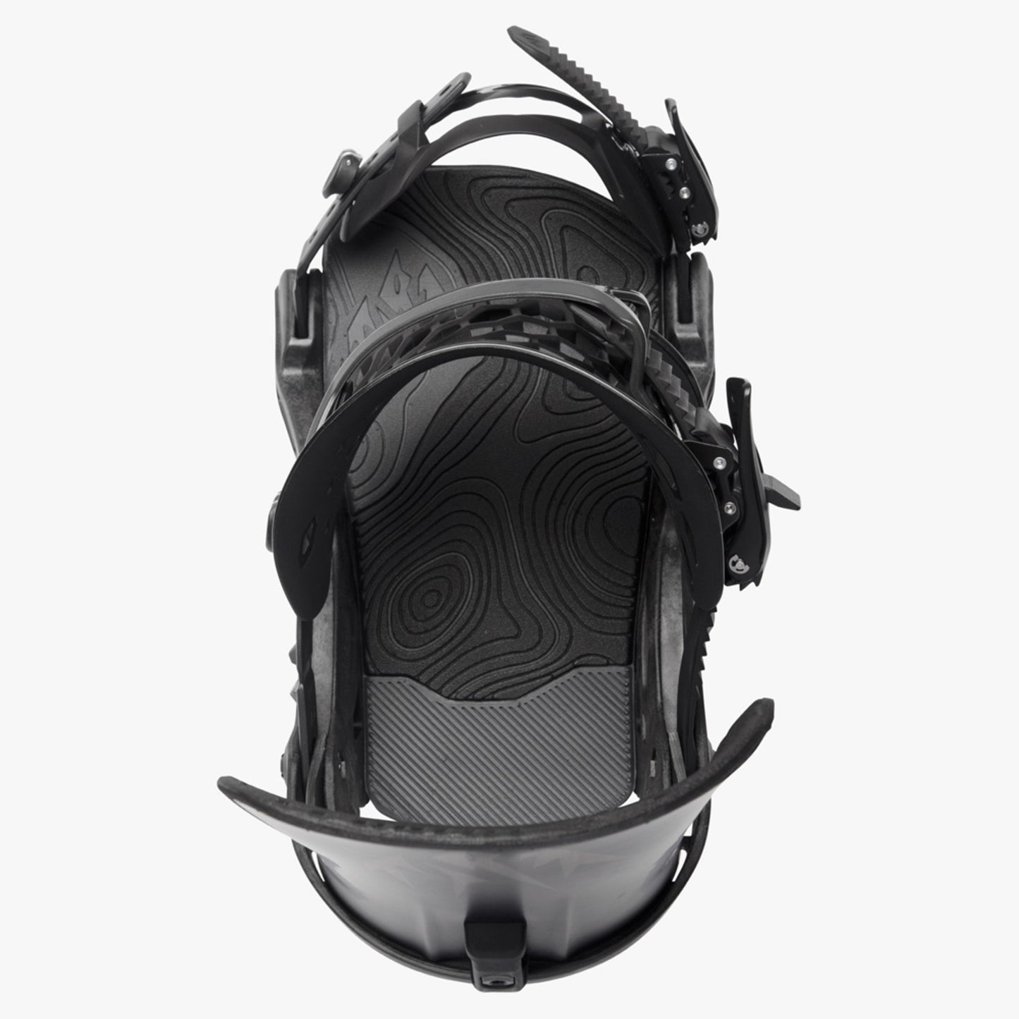 2024 Jones Apollo Snowboard Bindings - STEALTH BLACK - L