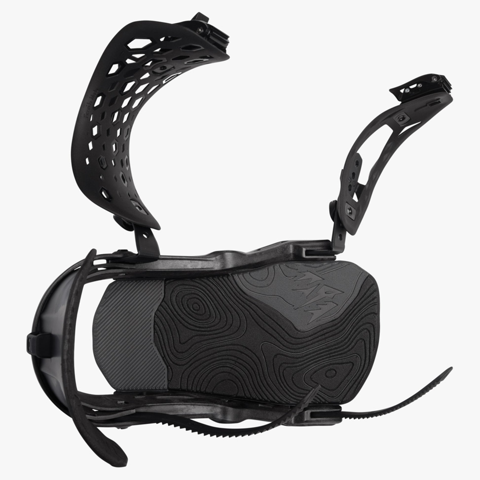 2024 Jones Apollo Snowboard Bindings - STEALTH BLACK - L