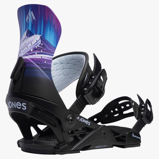 2024 Jones Aurora Women's Snowboard Bindings - BLACK_ART - M