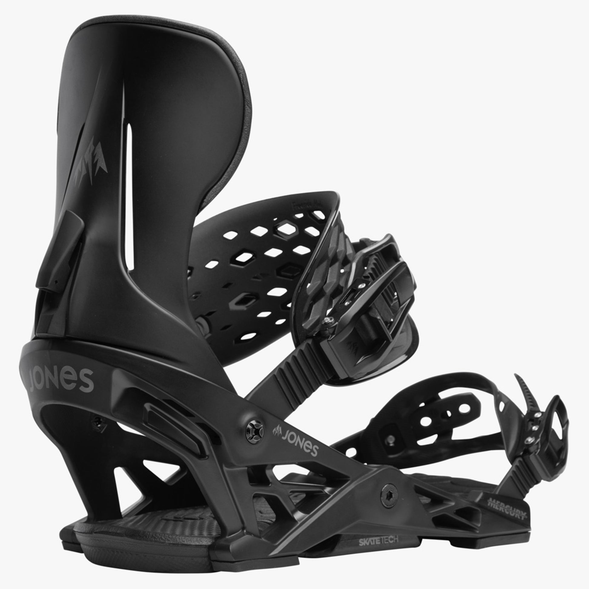 2024 Jones Mercury Snowboard Bindings - ECLIPSE BLACK - L