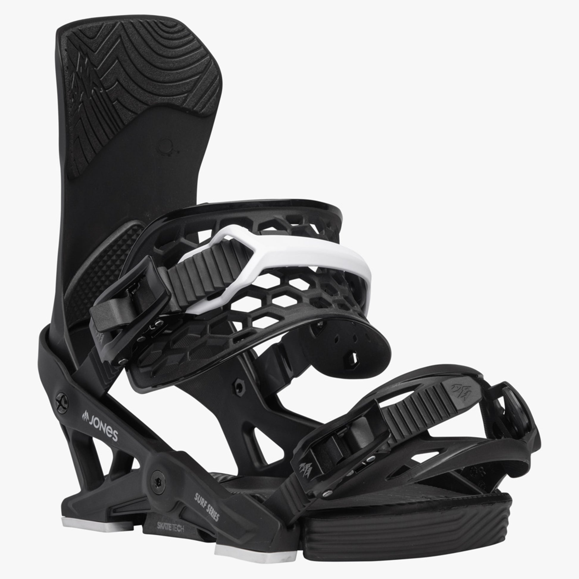 2024 Jones Meteorite Surf Series Snowboard Bindings - BLACK - L