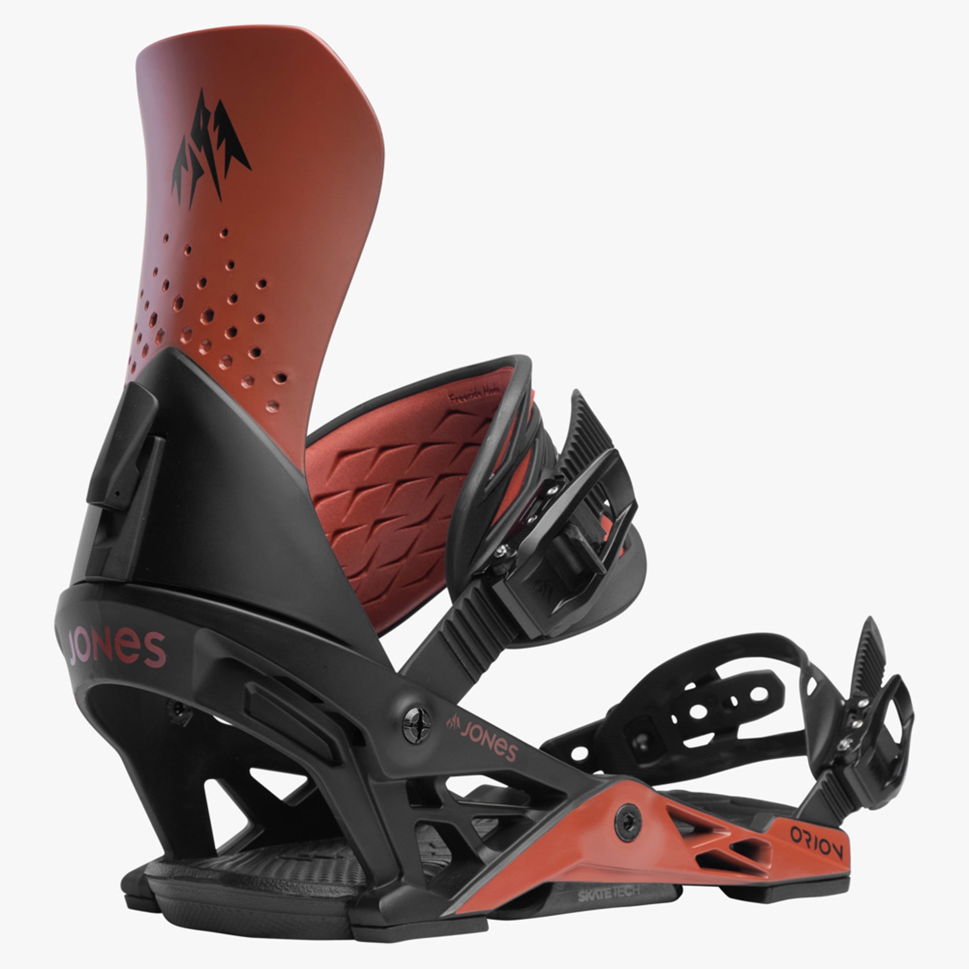 2024 Jones Orion Snowboard Bindings - SAFETY RED - L