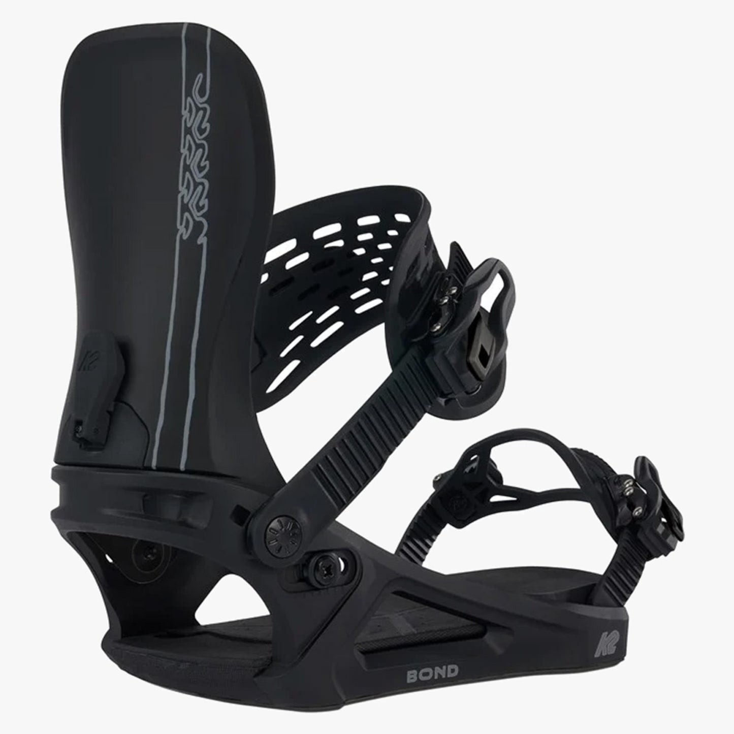 2024 K2 Bond Snowboard Bindings - BLACK - L