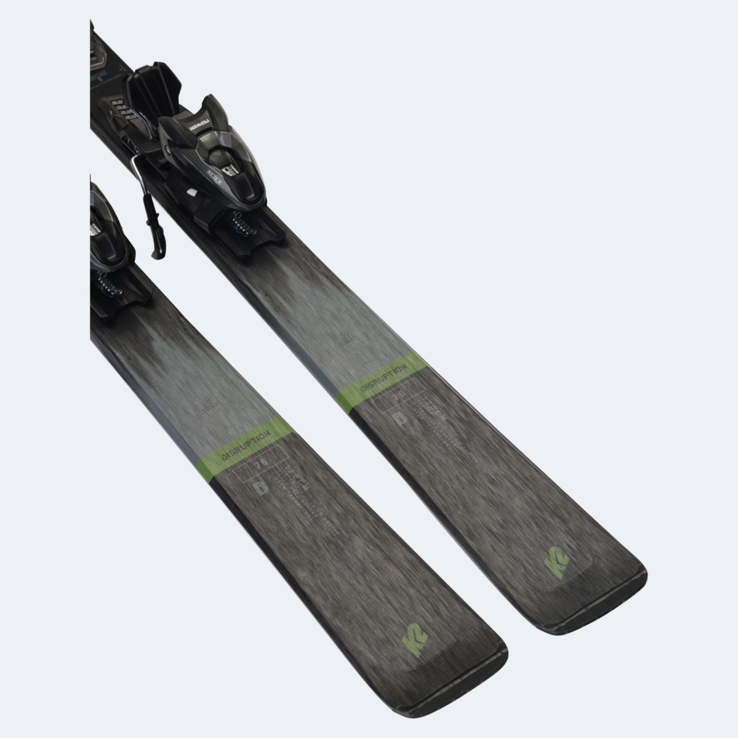 2024 K2 Disruption 76 Ski w Marker M2 10 Quickclik Binding
