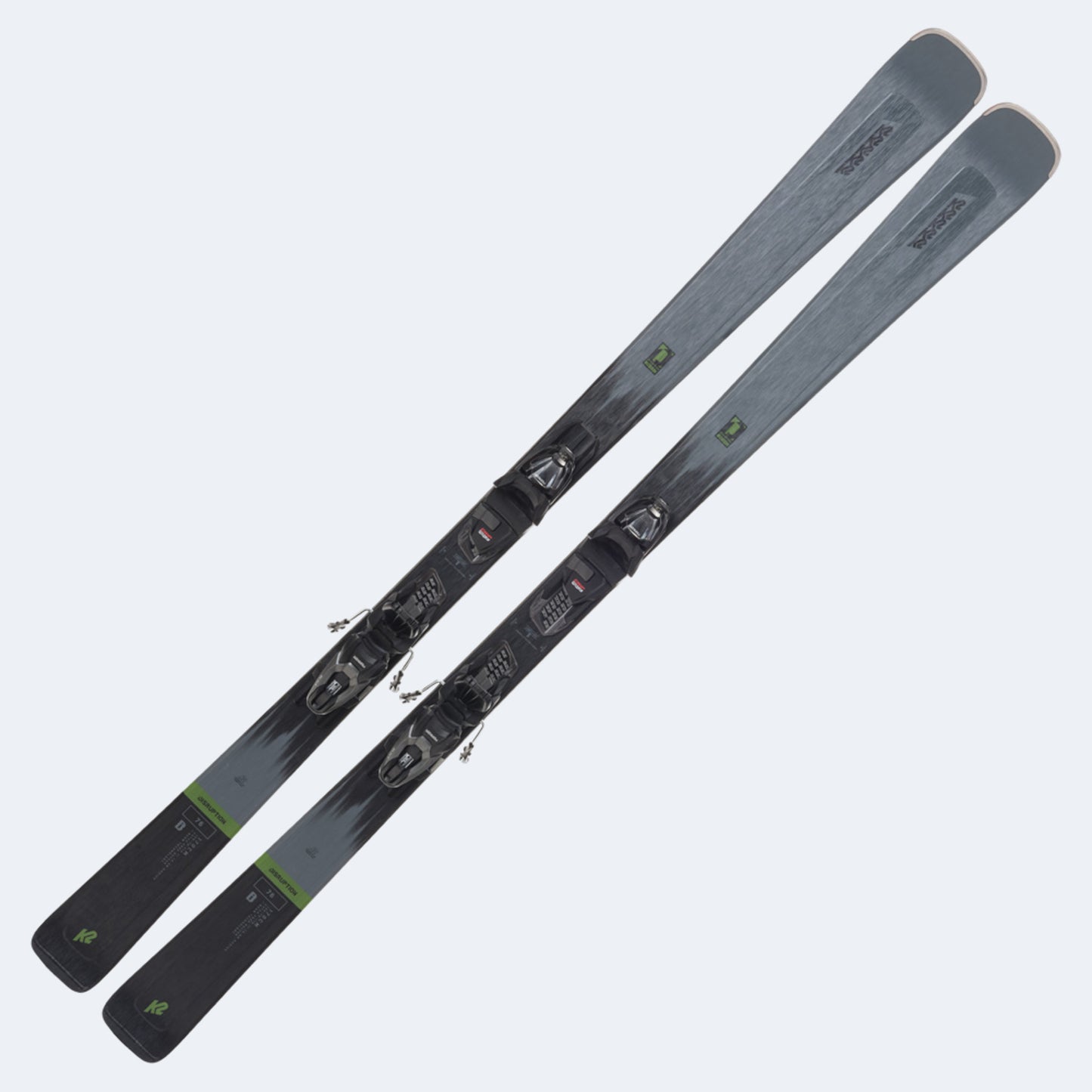 2024 K2 Disruption 76 Ski w Marker M2 10 Quickclik Binding