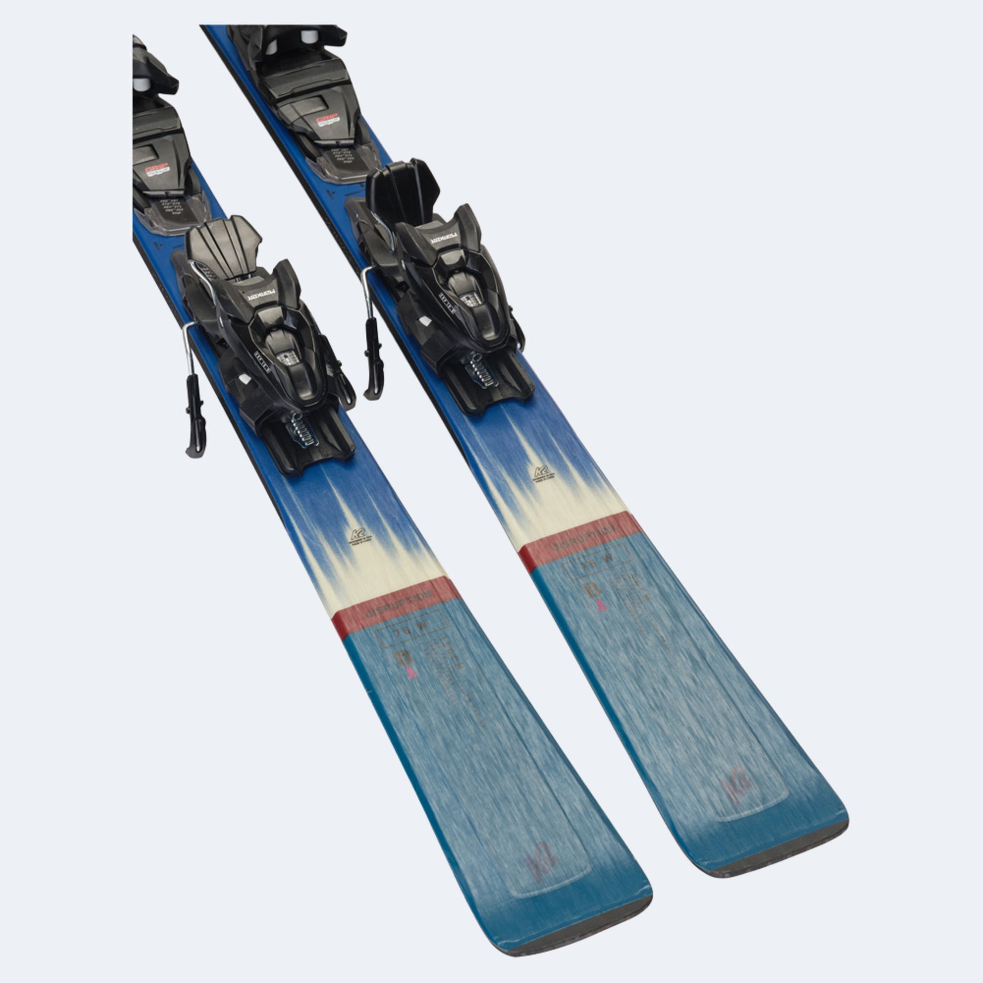 2024 K2 Disruption 76 Women’s Skis w Marker ERP 10 Quikclik Binding