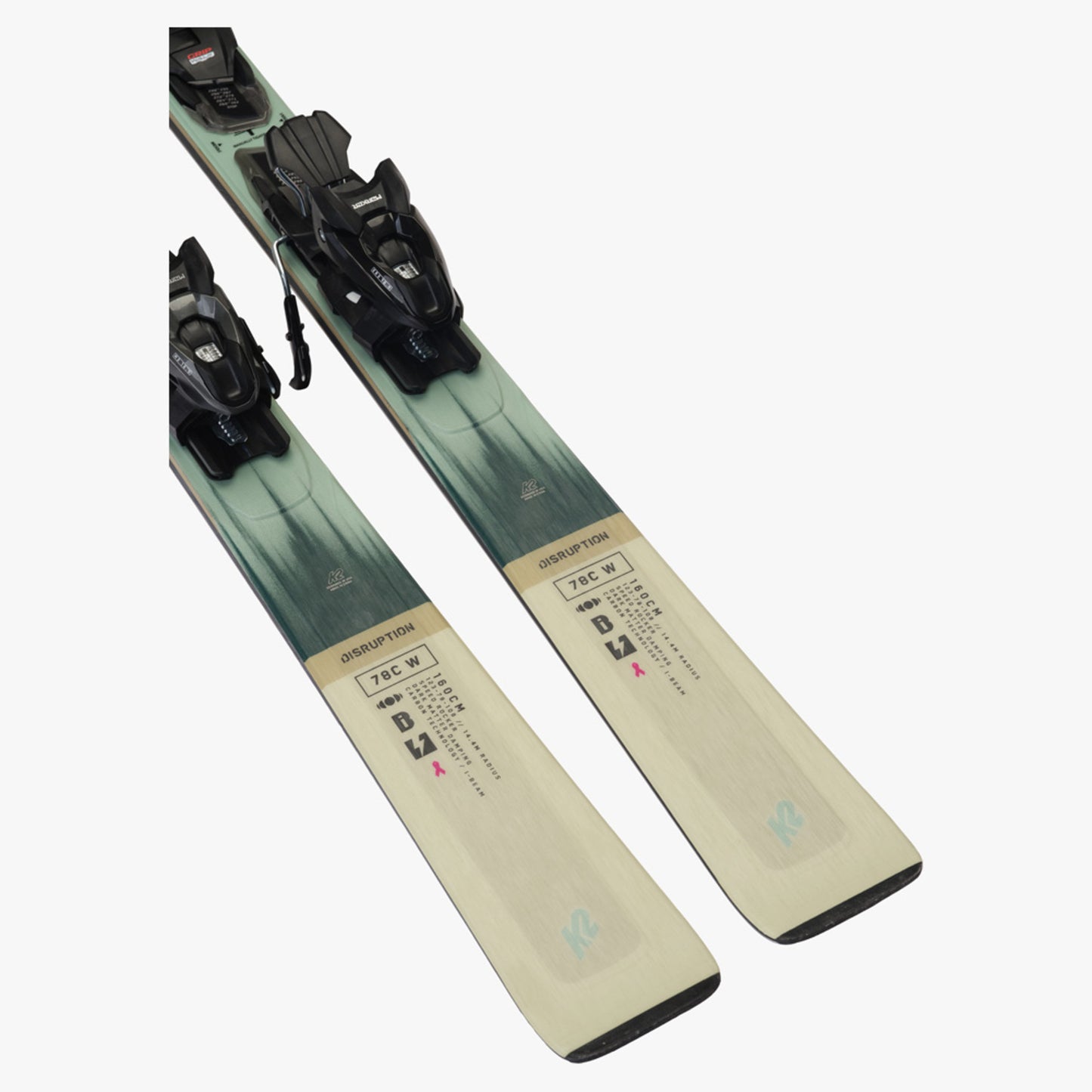 2024 K2 Disruption 78C Women’s Skis w/ Marker ER3 10 Quikclik - 167