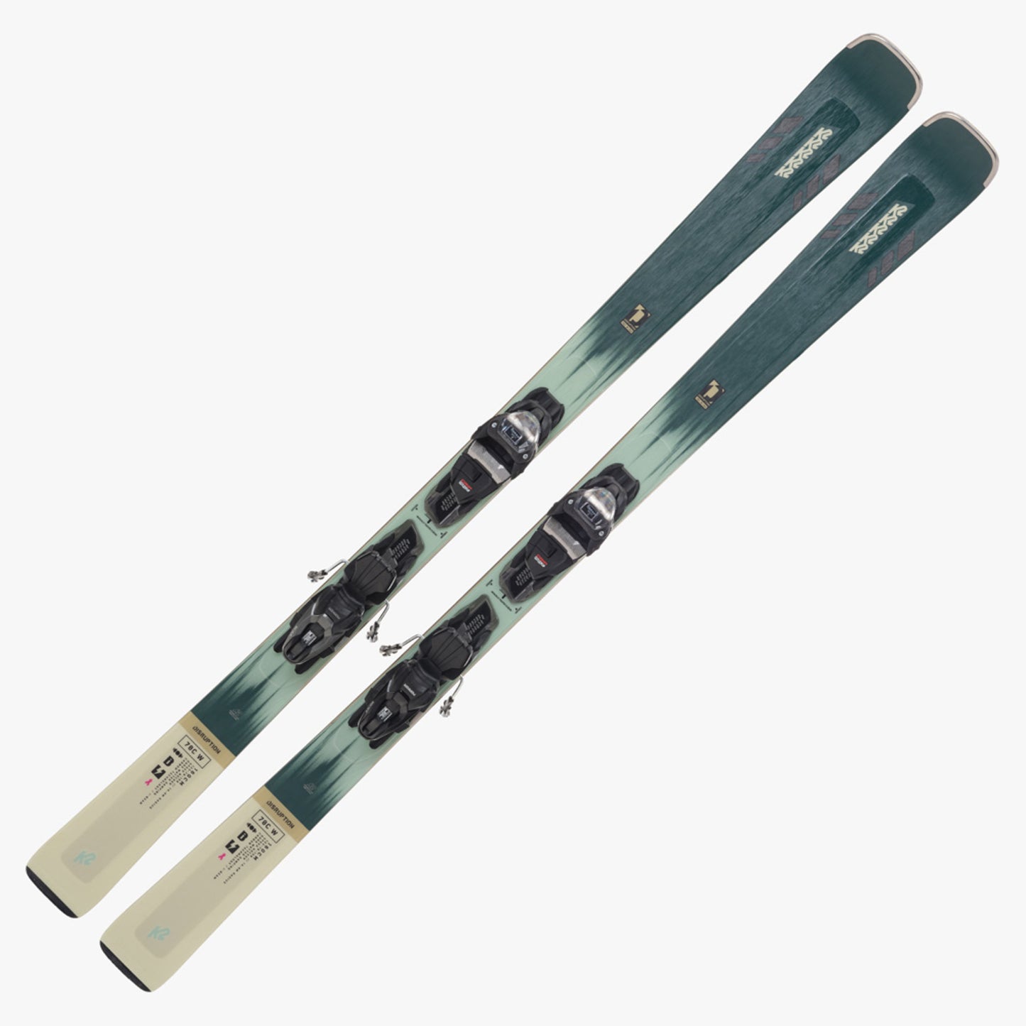 2024 K2 Disruption 78C Women’s Skis w/ Marker ER3 10 Quikclik - 167