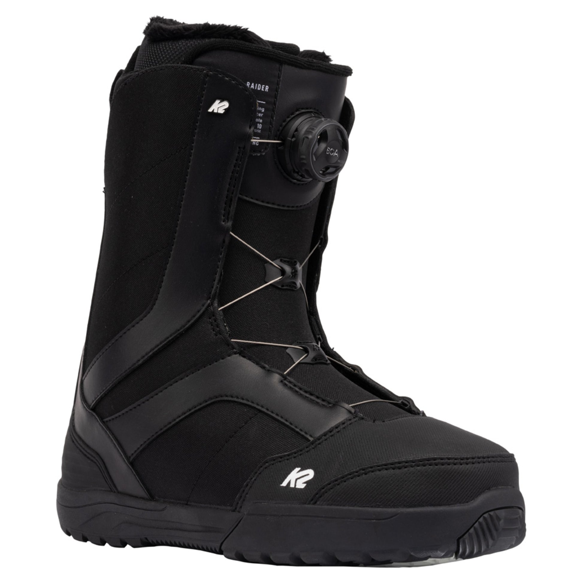 2024 K2 Raider Men's Snowboard Boots - Black - 9.5