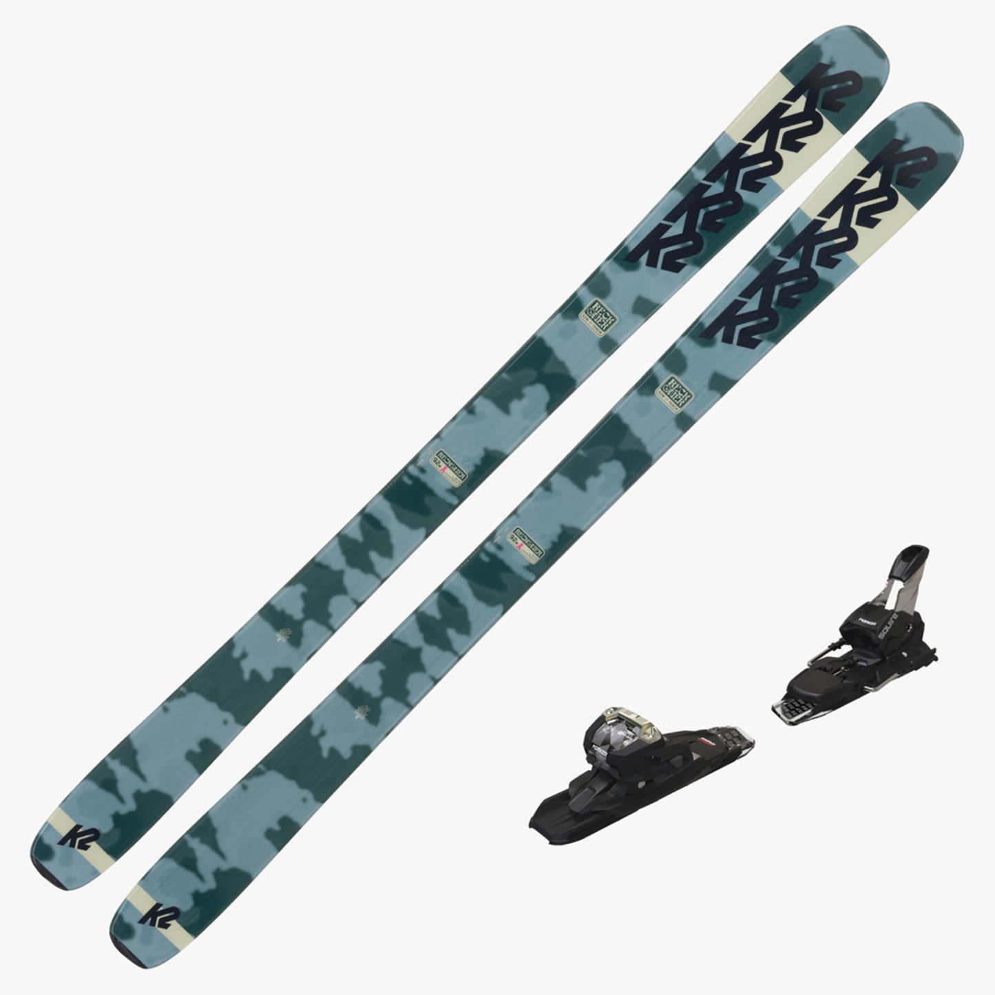 2024 K2 Reckoner 92 Women's Ski w/ Squire 10 Quickclik Binding - 169